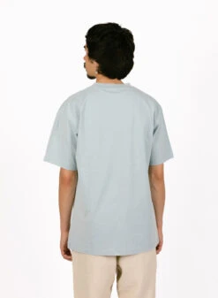 Olaf Hussein Block Tee Baby Blue -Samsoe Samsoe Shop image 174
