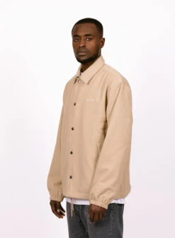 Olaf Hussein Coach Jacket Cream