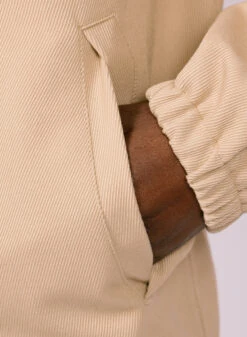 Olaf Hussein Coach Jacket Cream -Samsoe Samsoe Shop image 1753