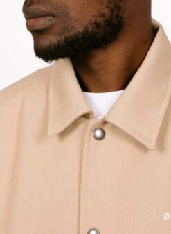 Olaf Hussein Coach Jacket Cream -Samsoe Samsoe Shop image 1759