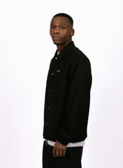 Olaf Hussein Coach Jacket Black -Samsoe Samsoe Shop image 1775