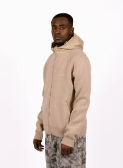 Arte Kole Knit Hoodie Cream -Samsoe Samsoe Shop image 1796