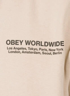 Obey Worldwide Cities Premium Pullover Hood -Samsoe Samsoe Shop image 1809