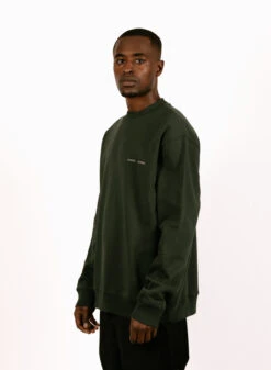 Samsoe Samsoe Norsbro Crew Neck 11720 Climbing Ivy -Samsoe Samsoe Shop image 1822
