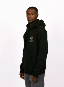 New Amsterdam Surf Association Logo Hoodie Black / Fallen Rock -Samsoe Samsoe Shop image 1830