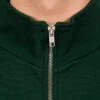 Palmes Stumble Zip Sweatshirt Dark Green -Samsoe Samsoe Shop image 1838