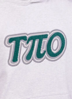 The New Originals Varsity Hoodie Grey Melange -Samsoe Samsoe Shop image 1860