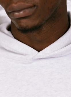 The New Originals Varsity Hoodie Grey Melange -Samsoe Samsoe Shop image 1862