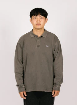 Obey Lowercase Pigment Polo -Samsoe Samsoe Shop image 1873