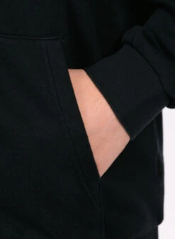 Palmes Vichi Zip Hooded Sweatshirt Navy -Samsoe Samsoe Shop image 1906