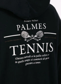 Palmes Vichi Zip Hooded Sweatshirt Navy -Samsoe Samsoe Shop image 1910