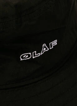 Olaf Hussein OLAF Nylon Bucket Hat Black