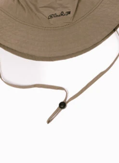 Olaf Hussein OLAF Nylon Bucket Hat Grey