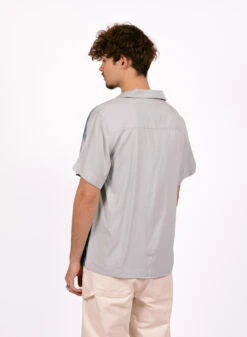 Olaf Hussein Jellyfish SS Shirt Navy/Off-White