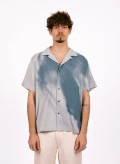 Olaf Hussein Jellyfish SS Shirt Navy/Off-White -Samsoe Samsoe Shop image 200