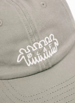 Olaf Hussein Washed Cap Washed Green