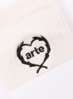 Arte Arte Small Heart Socks Cream