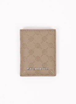 Daily Paper Kidis Monogram Wallet Taupe Grey