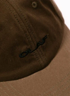 Olaf Hussein OLAF Twill Cap Hunter Green