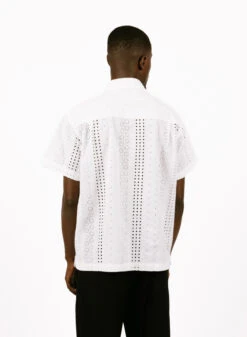 Obey Sunday Shirt White -Samsoe Samsoe Shop image 206