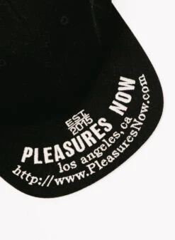 Pleasures Http Canvas Cap Black -Samsoe Samsoe Shop image 2086