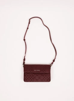 Daily Paper Meru Monogram Bag Bordeaux -Samsoe Samsoe Shop image 2123