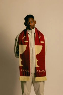 GRAIL Rosso Scarf -Samsoe Samsoe Shop image 2153