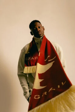 GRAIL Rosso Scarf -Samsoe Samsoe Shop image 2155