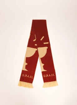 GRAIL Rosso Scarf -Samsoe Samsoe Shop image 2157