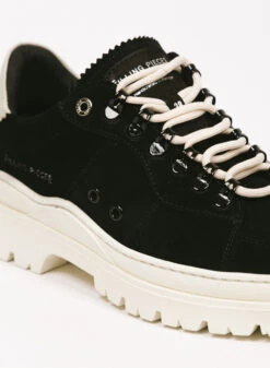 Filling Pieces Court Serrated Black / Off White -Samsoe Samsoe Shop image 2181