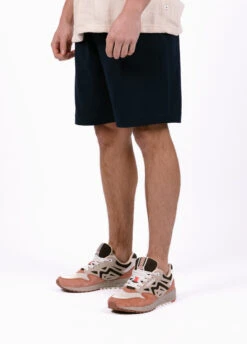 Wax London Linton Pleat Short Seersucker Navy -Samsoe Samsoe Shop image 226