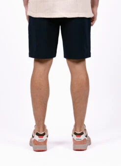 Wax London Linton Pleat Short Seersucker Navy -Samsoe Samsoe Shop image 227
