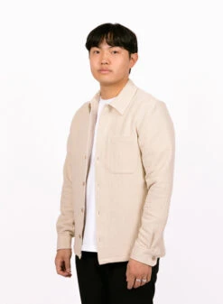 Samsoe Samsoe Liam Fx Shirt 14979 Silver Lining -Samsoe Samsoe Shop image 236