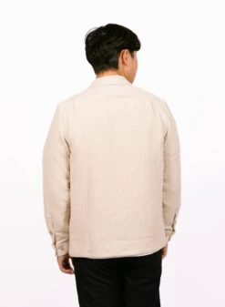 Samsoe Samsoe Liam Fx Shirt 14979 Silver Lining -Samsoe Samsoe Shop image 238