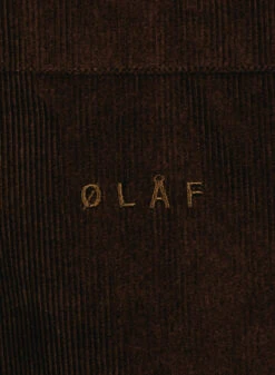 Olaf Hussein OLAF Corduroy Boxy Shirt Choco Ganache -Samsoe Samsoe Shop image 24