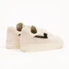 S.W.C. Stepney Workers Club Pearl S Strike Suede Ecru Black -Samsoe Samsoe Shop image 2446