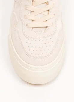 S.W.C. Stepney Workers Club Pearl S Strike Suede Ecru Black -Samsoe Samsoe Shop image 2450