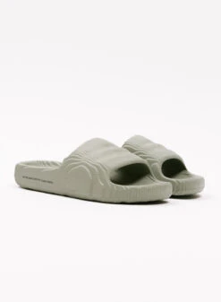 Adidas Originals Adilette 22 Silver Green / Silver Green / Core Black -Samsoe Samsoe Shop image 2481