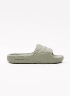 Adidas Originals Adilette 22 Silver Green / Silver Green / Core Black -Samsoe Samsoe Shop image 2483