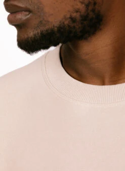 Olaf Hussein Face Crewneck Cement -Samsoe Samsoe Shop image 261