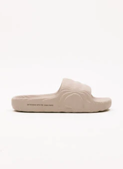 Adidas Originals Adilette 22 Light Brown/Light Brown/Core Black -Samsoe Samsoe Shop image 2641