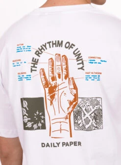 Daily Paper Identity Ss T-shirt White -Samsoe Samsoe Shop image 271