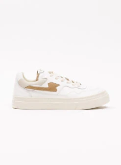 S.W.C. Stepney Workers Club Pearl S-Strike Leather White Eth -Samsoe Samsoe Shop image 2766