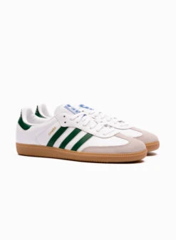 Adidas Originals Samba OG Cloud White / Collegiate Green / Gum -Samsoe Samsoe Shop image 2805