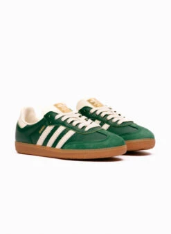 Adidas Originals Samba OG Collegiate Green / Cream White / Gold Metallic -Samsoe Samsoe Shop image 2813