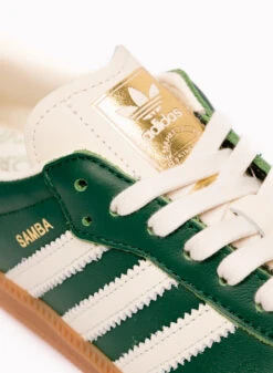 Adidas Originals Samba OG Collegiate Green / Cream White / Gold Metallic -Samsoe Samsoe Shop image 2815