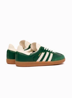 Adidas Originals Samba OG Collegiate Green / Cream White / Gold Metallic -Samsoe Samsoe Shop image 2819