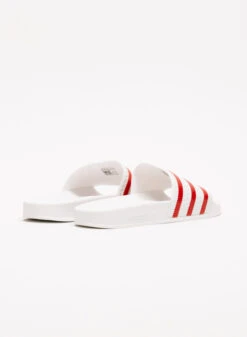 Adidas Originals Adilette White/Red -Samsoe Samsoe Shop image 2830