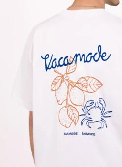 Samsoe Samsoe Savaca T-shirt 11725 White Vaca