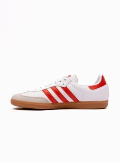 Adidas Originals Samba OG W Cloud White / Solar Red / Off White -Samsoe Samsoe Shop image 2853